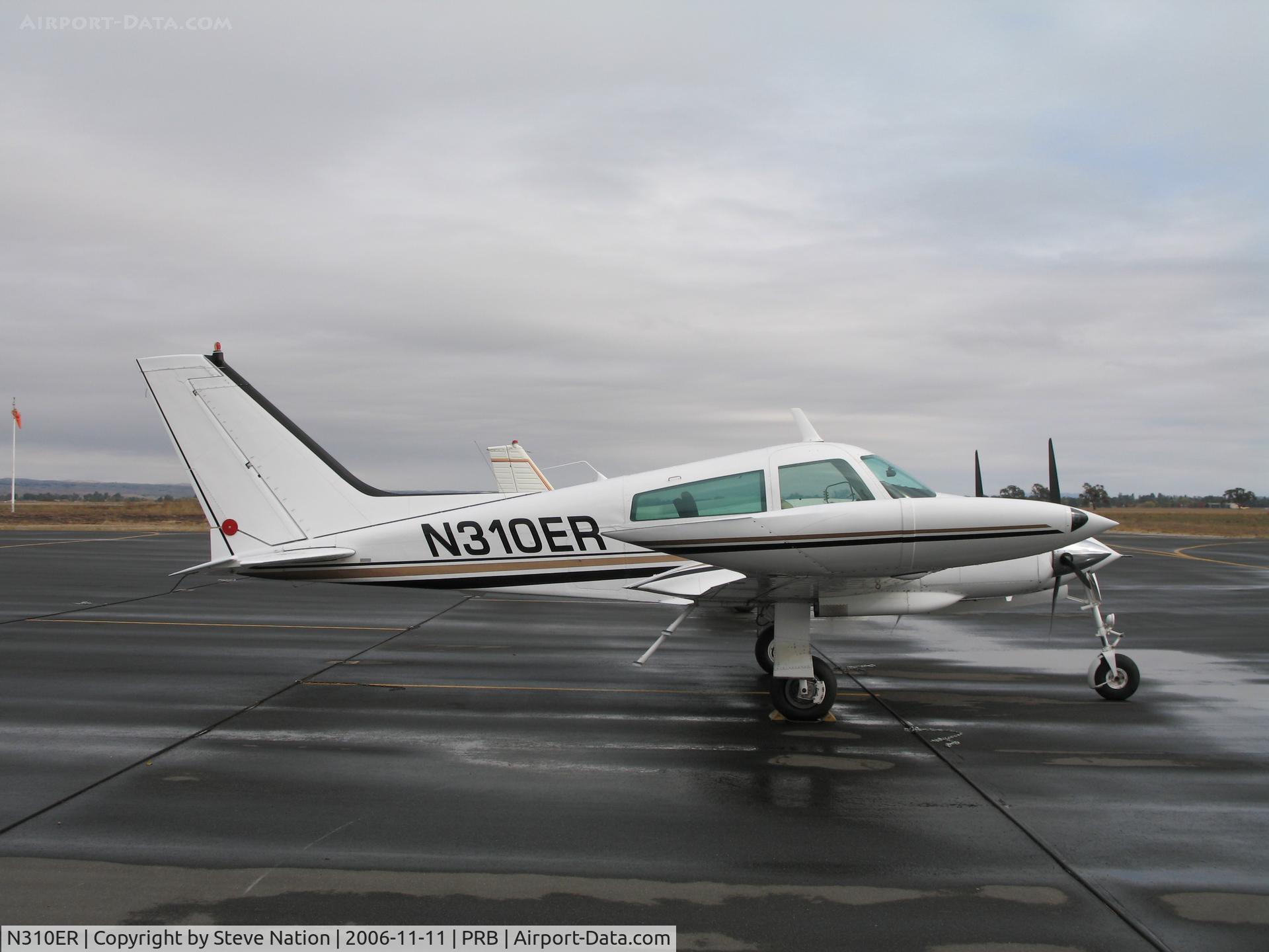 N310ER, 1966 Cessna 310K C/N 310K0187, 1966 Cessna 310K @ Paso Robles Municipal Airport, CA