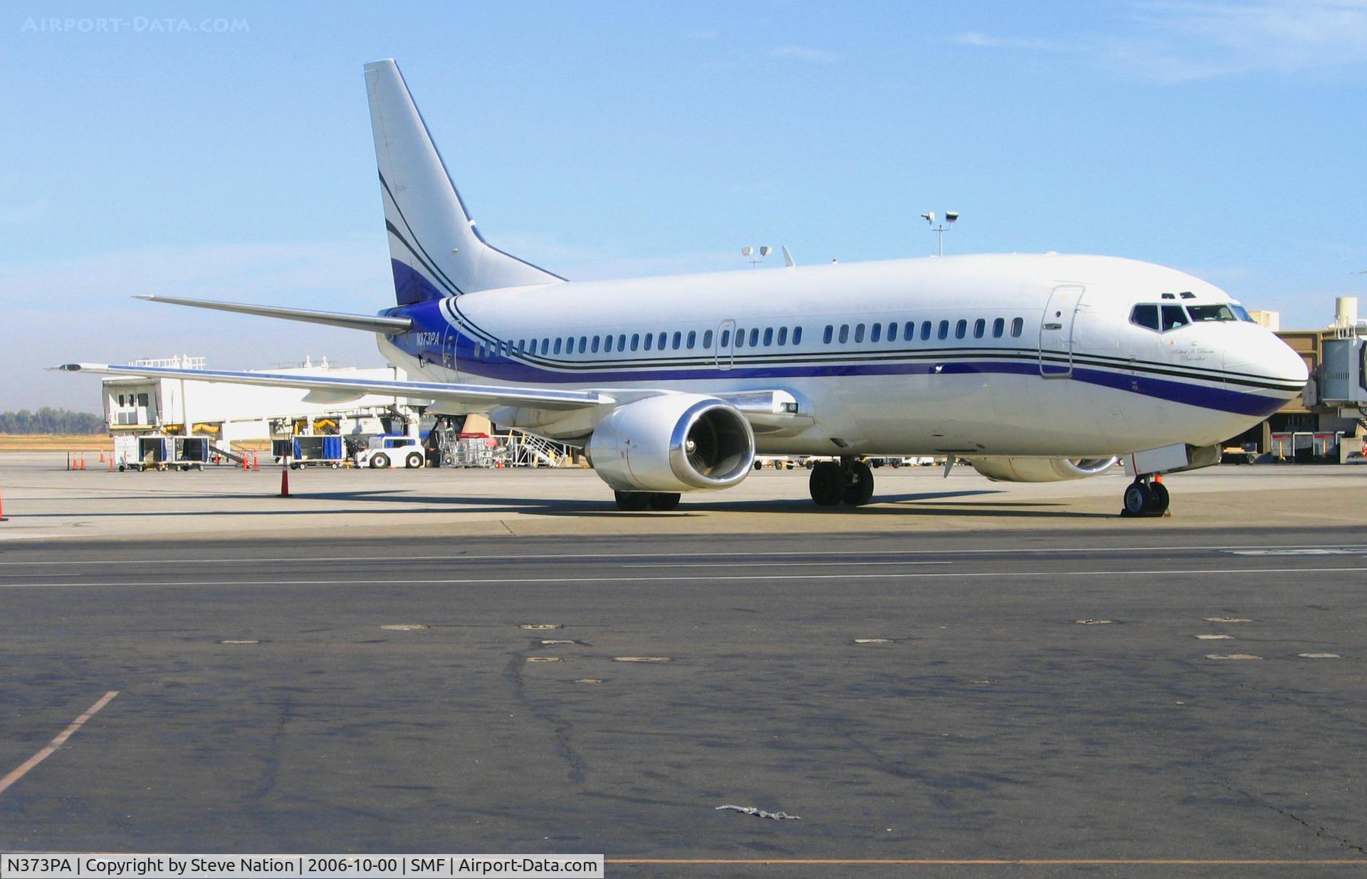 N373PA, 1987 Boeing 737-3Y0 C/N 23749, Piedmont Aviation 1987 737-3Y0 operating charter flight @ Sacramento Metro Airport, CA