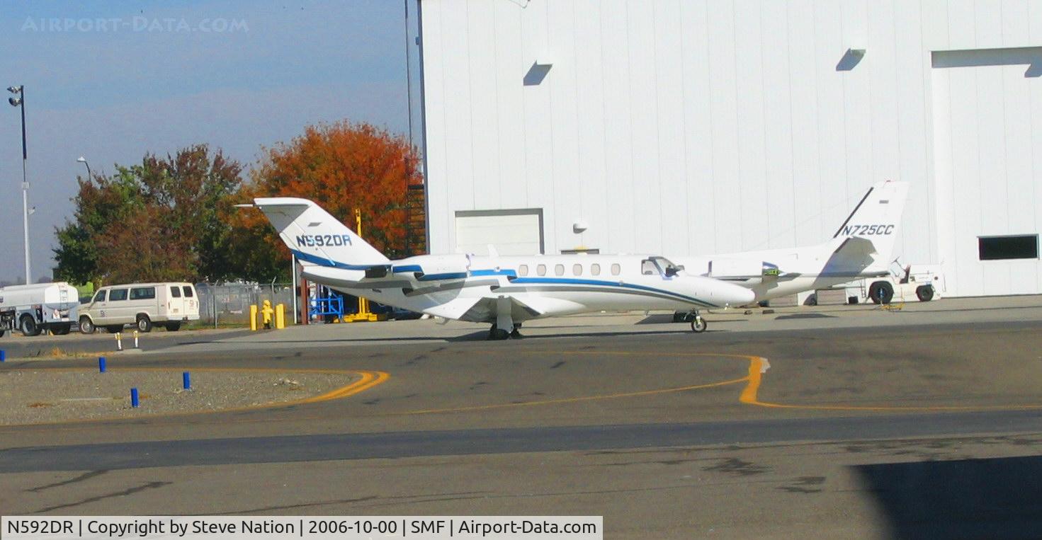 N592DR, 2001 Cessna 525A CitationJet CJ2 C/N 525A0028, Delta Romeo LLC 2001 Cessna 525A @ Sacramento Metro Airport, CA