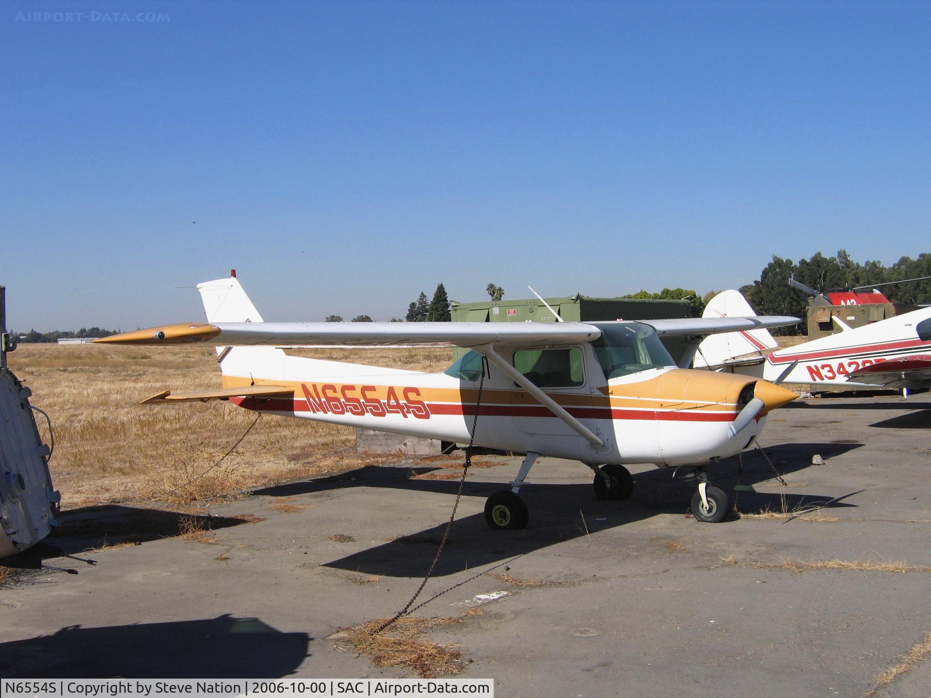 N6554S, 1967 Cessna 150H C/N 15067354, Sacramento City College Flying Panthers 1967 Cessna 150H @ Sacramento Executive Airport, CA