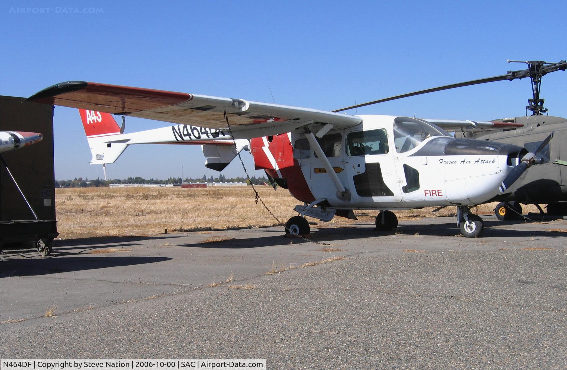 N464DF, Cessna M337B (O-2A) Super Skymaster C/N 337M-0339 (68-11063), ex-CDF O-2A