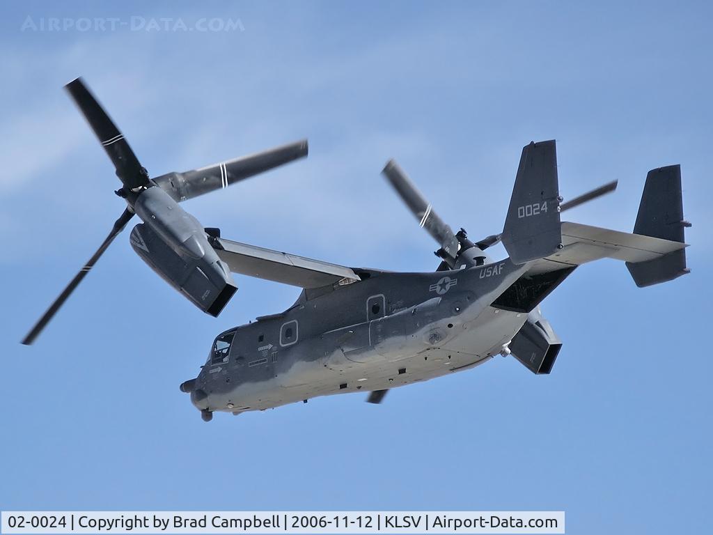 02-0024, 2002 Bell-Boeing CV-22B Osprey C/N D1005, Boeing - USAF CV-22A - Osprey / cn - 90046 / 71st Special Ops / Aviation Nation 2006