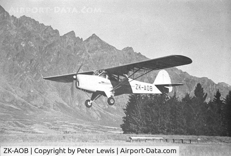 ZK-AOB, Auster J-1B Aiglet C/N 2166, Autocrat ZK-AOB