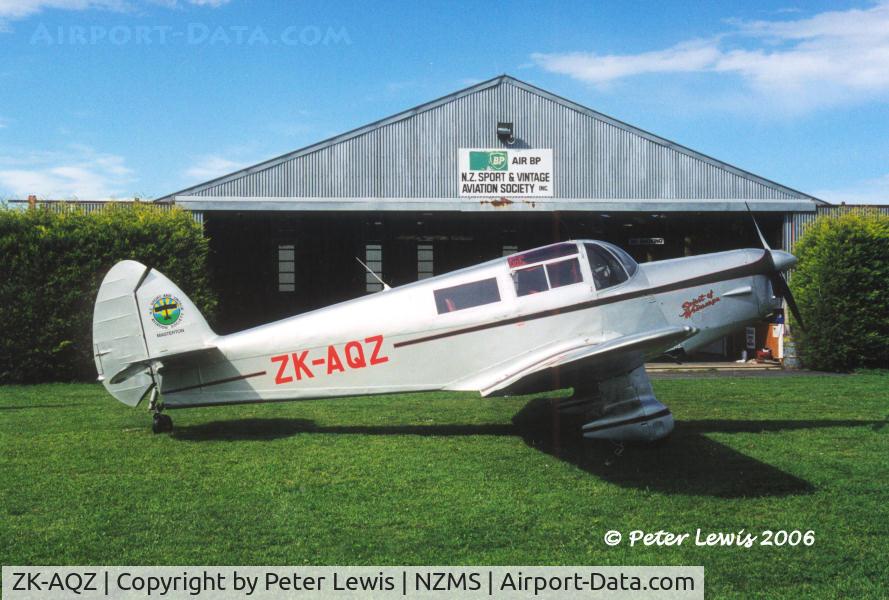 ZK-AQZ, Percival P-44 Proctor 5 C/N AE143, Proctor ZK-AQZ