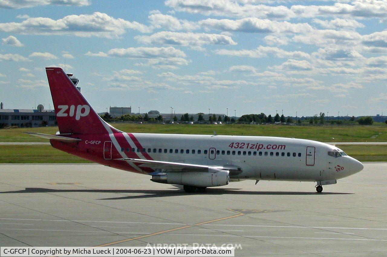 C-GFCP, 1982 Boeing 737-217 C/N 22659, Arriving in the Capital city