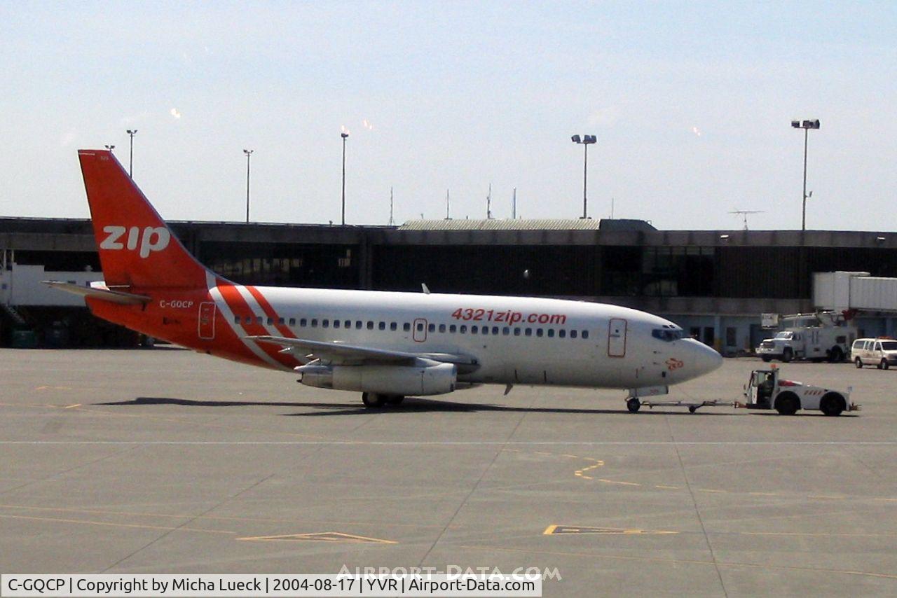 C-GQCP, 1983 Boeing 737-217 C/N 22865, In tow
