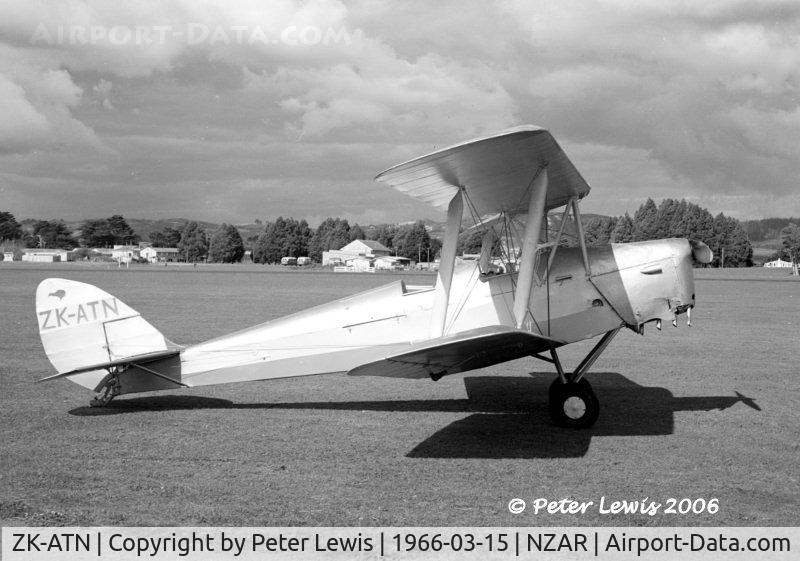 ZK-ATN, De Havilland New Zealand DH-82A Tiger Moth C/N DHNZ1, DH82A ZK-ATN