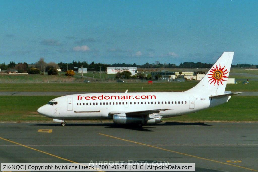 ZK-NQC, 1982 Boeing 737-219C C/N 22994, Freedom Air operated this 737-200QC (quick change) for a while