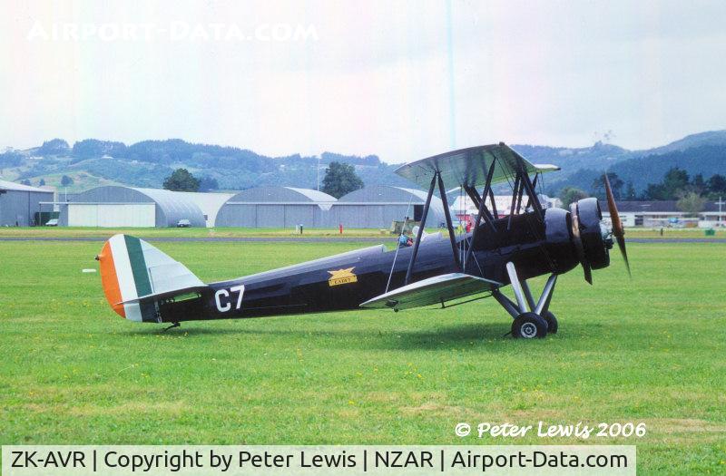 ZK-AVR, 1934 Avro 631 Cadet C/N 730, Cadet ZK-AVR carries its previous Irish identity C7