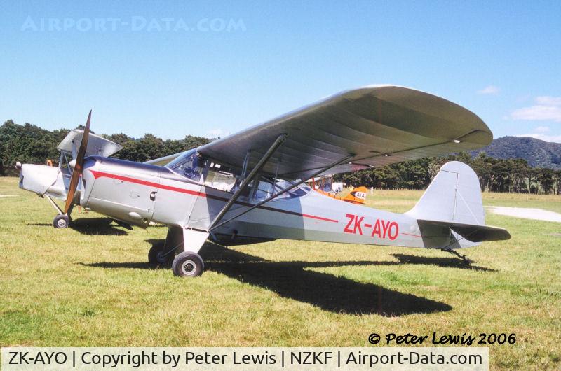 ZK-AYO, Auster J-1B Aiglet C/N 2710, Aiglet ZK-AYO