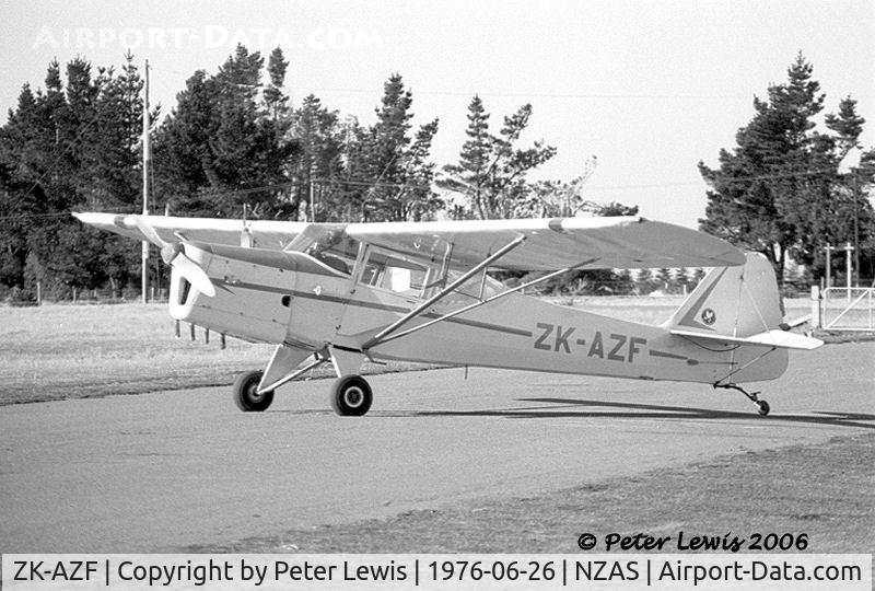 ZK-AZF, 1949 Taylorcraft Auster 5C C/N 1272, Taylorcraft/Auster 5c ZK-AZF