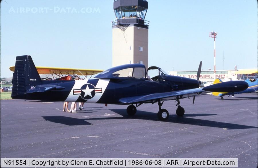 N91554, 1946 North American Navion (NA-145) C/N NAV-4-330, Warbird wannabe