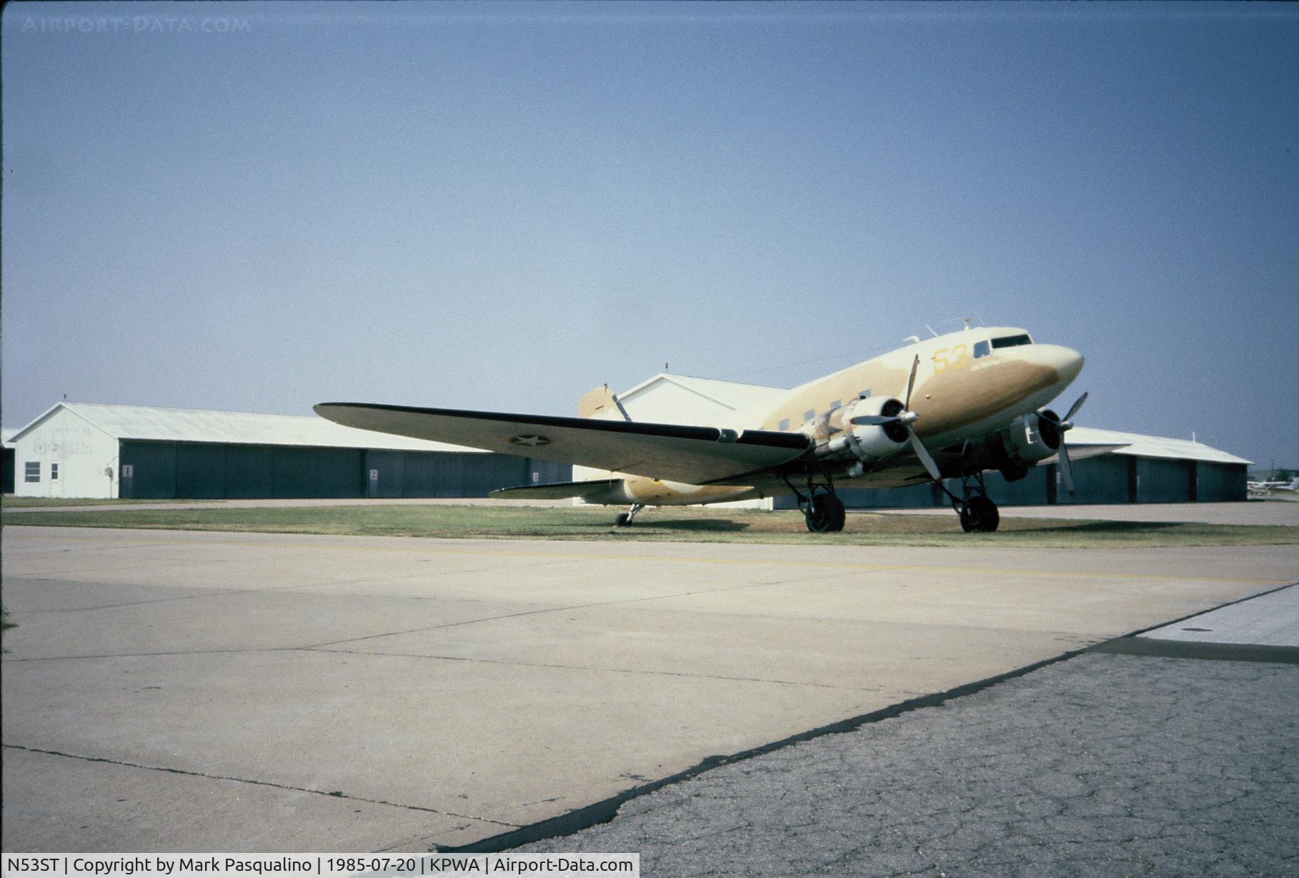 N53ST, 1943 Douglas DC3C (C-47A-20-DL) C/N 9380, DC-3