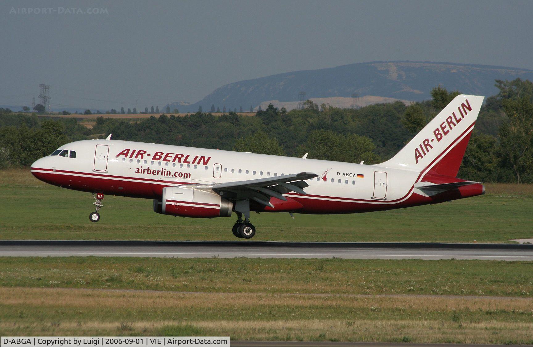 D-ABGA, 2005 Airbus A319-132 C/N 2383, Air Berlin A319