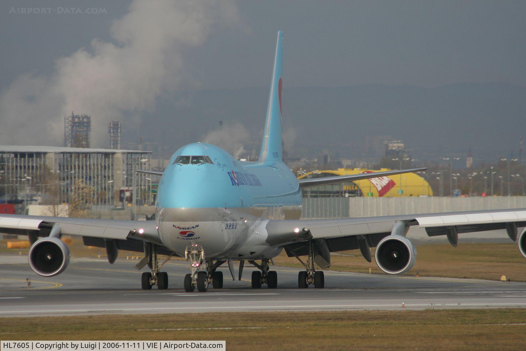 HL7605, 2006 Boeing 747-4B5ERF C/N 35526, Korean Air Cargo 747-400F