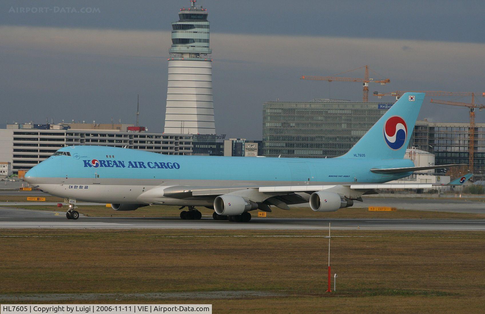 HL7605, 2006 Boeing 747-4B5ERF C/N 35526, Korean Air Cargo 747-400F