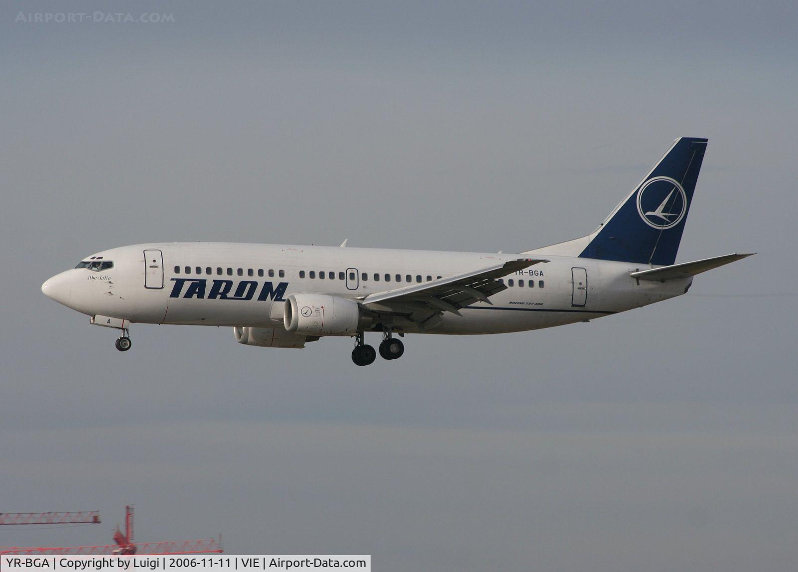 YR-BGA, 1993 Boeing 737-38J C/N 27179, Tarom 737-300
