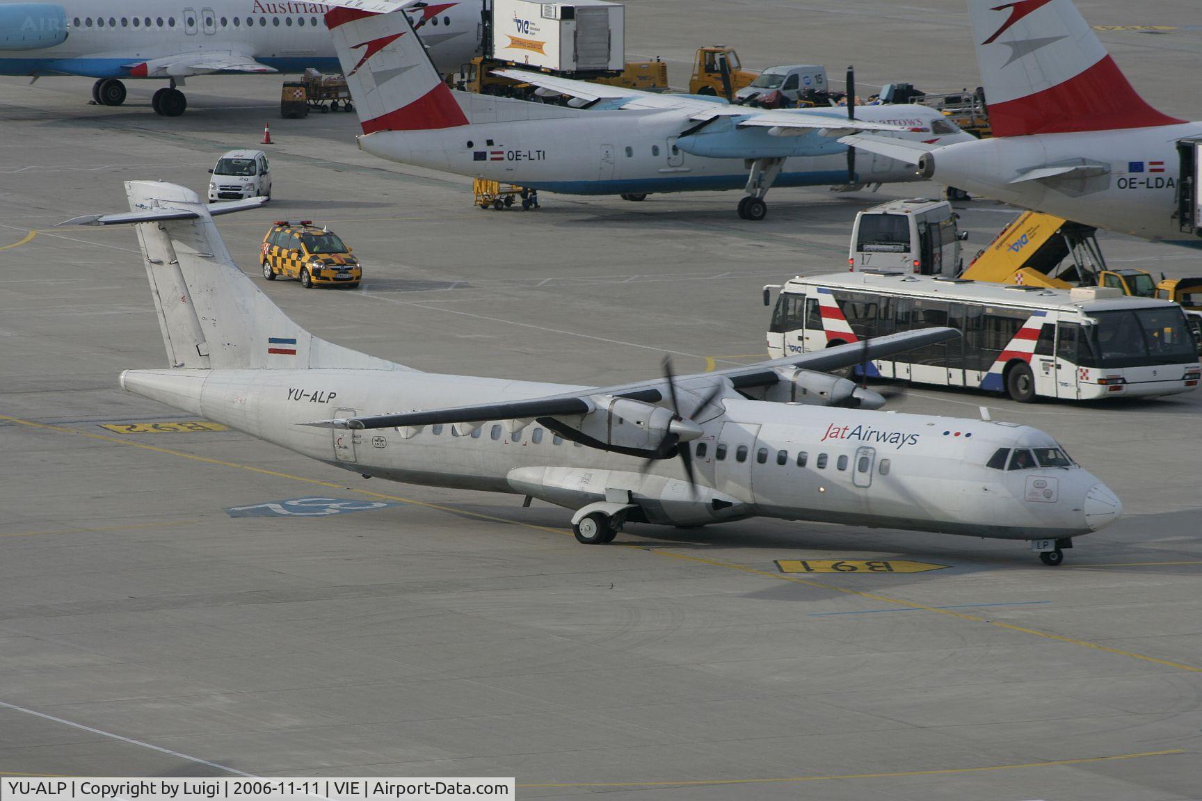 YU-ALP, 1990 ATR 72-202 C/N 189, Jat Airways ATR 72