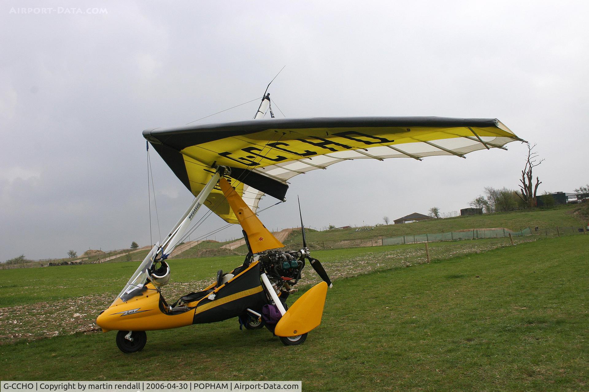 G-CCHO, 2003 Mainair Pegasus Quik C/N 7968, PEGASUS