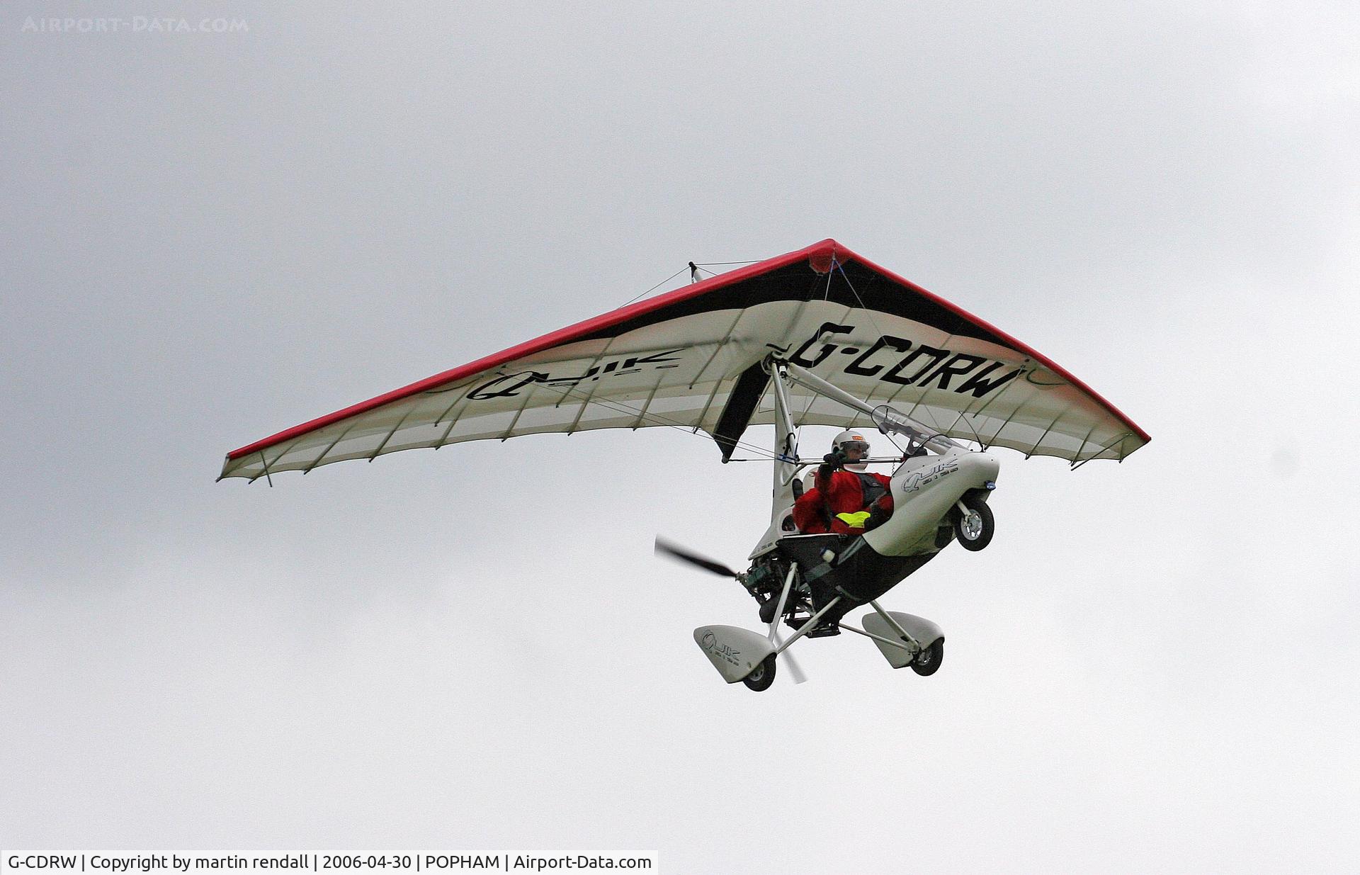 G-CDRW, 2005 P&M Aviation Pegasus Quik C/N 8141, PEGASUS
