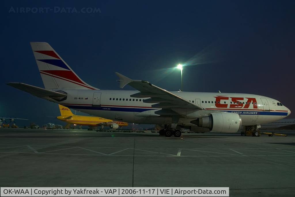OK-WAA, 1991 Airbus A310-304/ET C/N 564, CSA Airbus 310-300