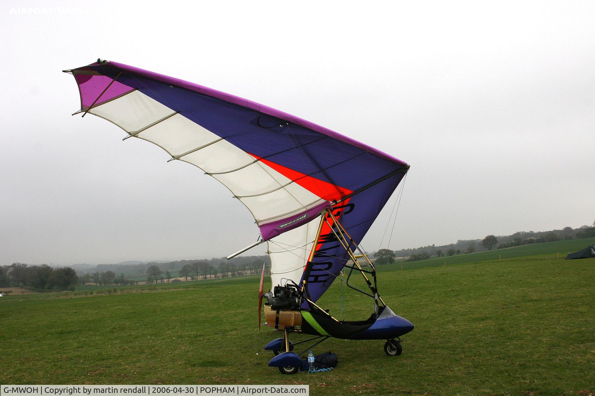 G-MWOH, 1990 Solar Wings PEGASUS XL-R C/N SW-WA-1485, PEGASUS