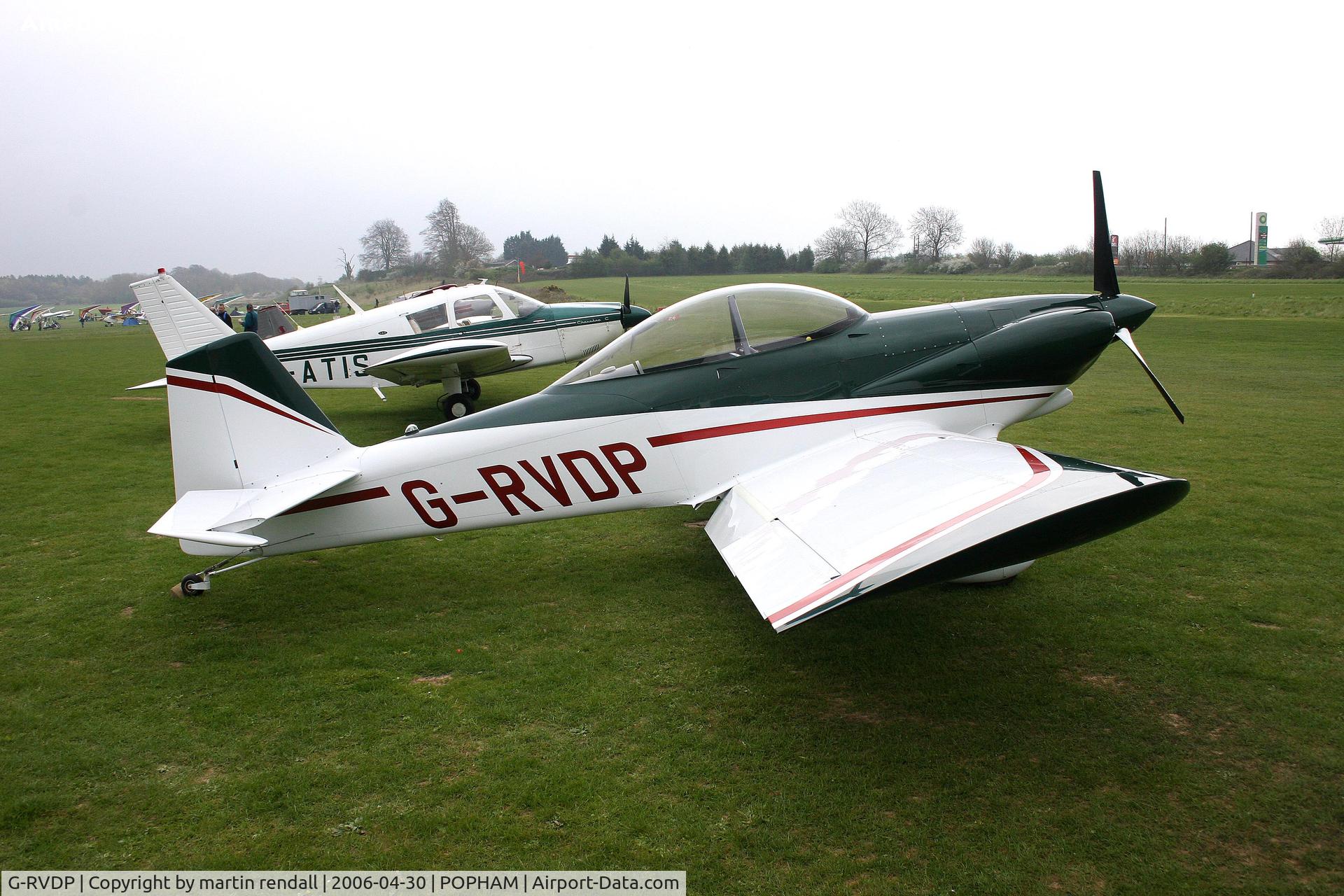 G-RVDP, 2004 Vans RV-4 C/N PFA 181-13416, RV4