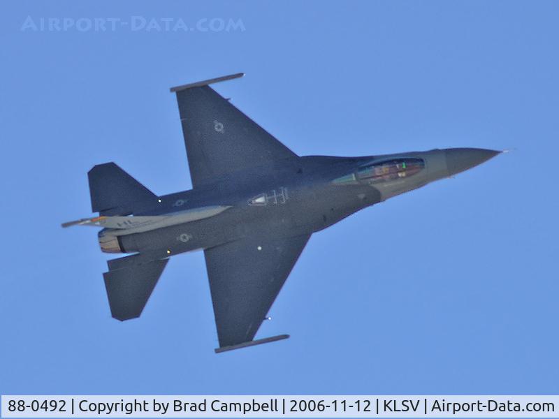 88-0492, 1988 General Dynamics F-16C Fighting Falcon C/N 1C-94, Lockheed Martin F-16C Fighting Falcon / Aviation Nation 2006
