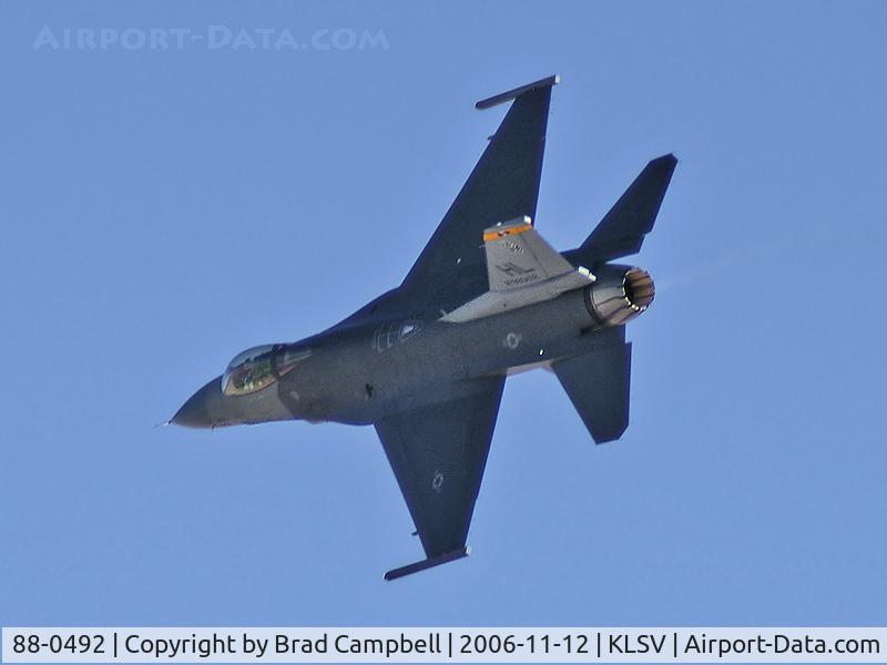 88-0492, 1988 General Dynamics F-16C Fighting Falcon C/N 1C-94, Lockheed Martin F-16C Fighting Falcon / Aviation Nation 2006