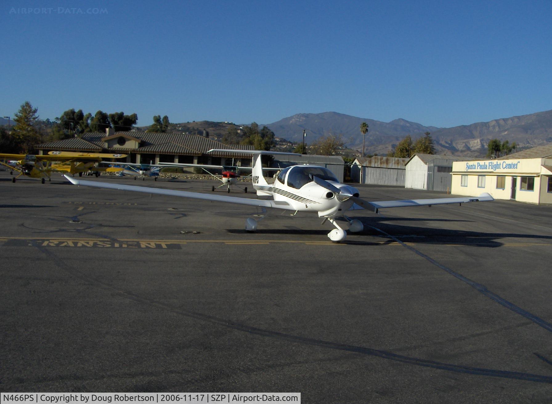 N466PS, 2005 Diamond DA-40 Diamond Star C/N 40.464, 2005 Diamond aircraft Ind., Inc. DA-40 DIAMOND STAR, Lycoming IO-360 180 Hp