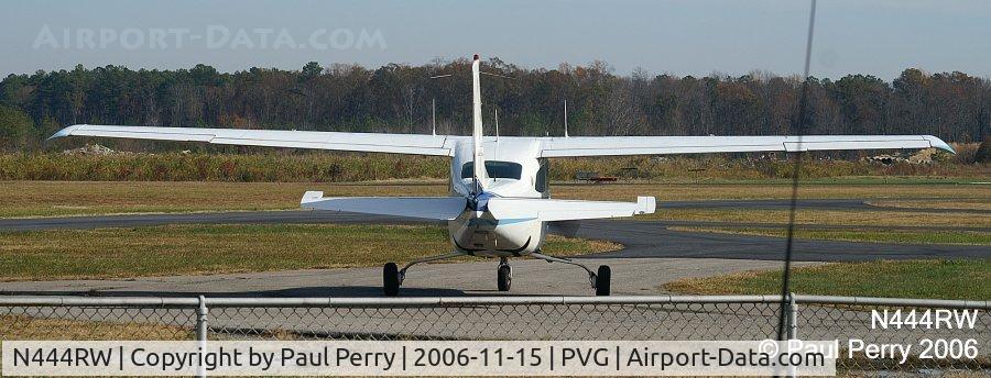 N444RW, 1979 Cessna T210N Turbo Centurion C/N 21063465, Moments after start-up, letting her warm up