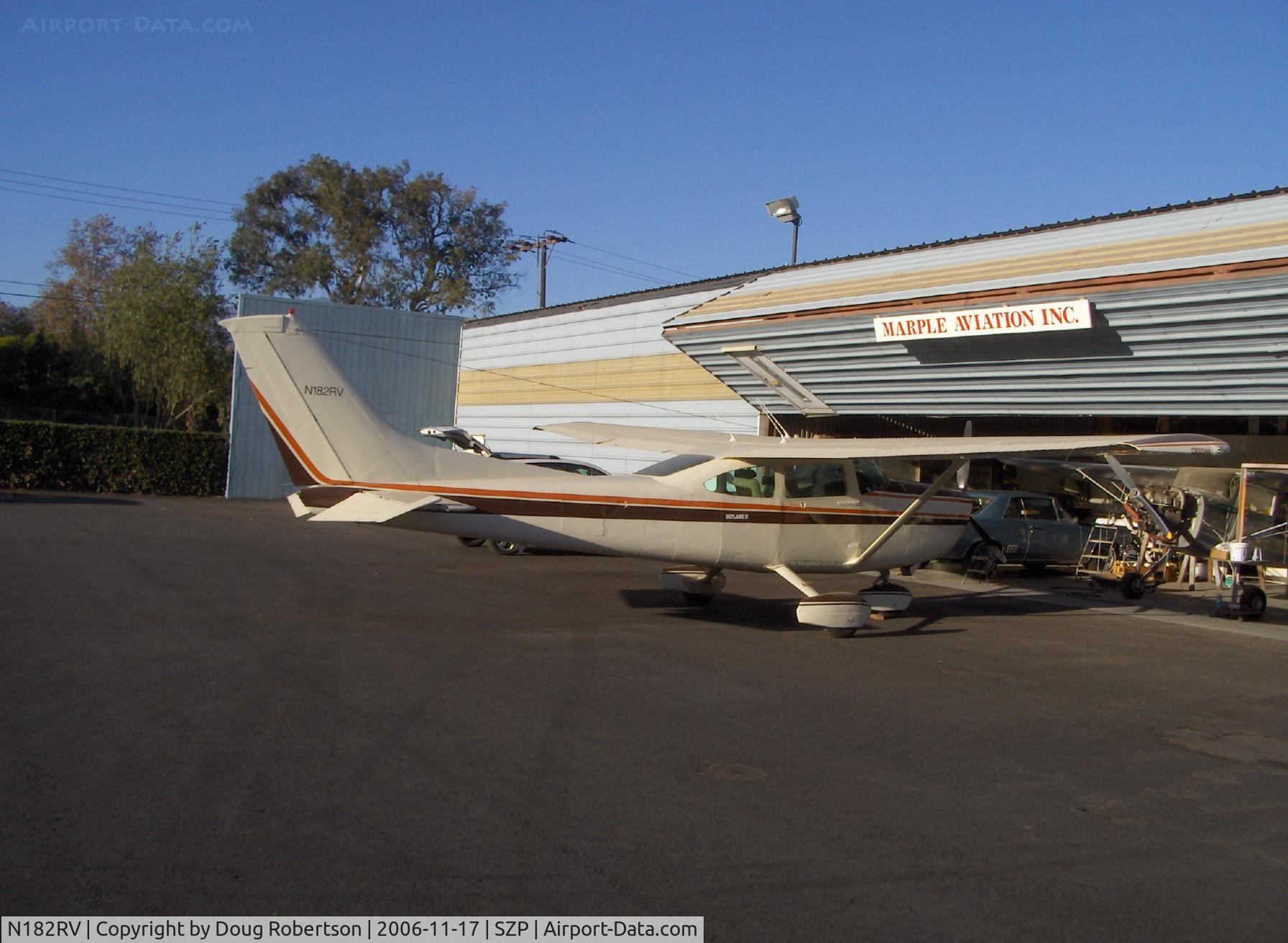 N182RV, Cessna T182 Skylane C/N 18267772, Cessna T182 SKYLANE, Lycoming O-540-L3C5D 235 Hp