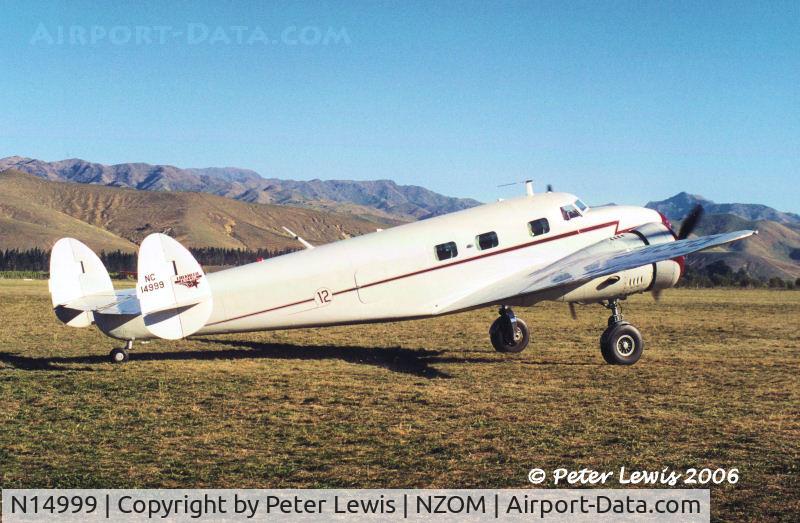 N14999, 1938 Lockheed 12A Electra Junior C/N 1252, Electra N14999
