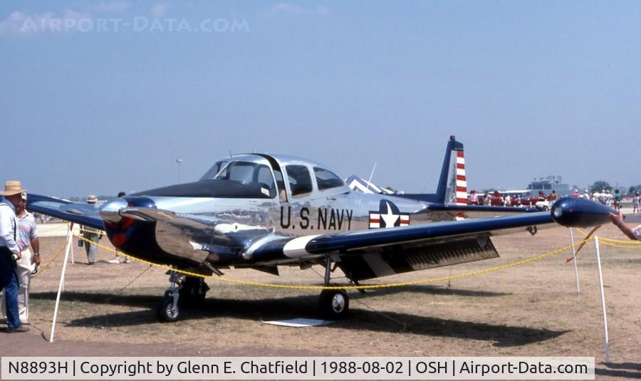 N8893H, 1947 North American NAVION C/N NAV-4-893, Warbird wannabe at EAA fly-in