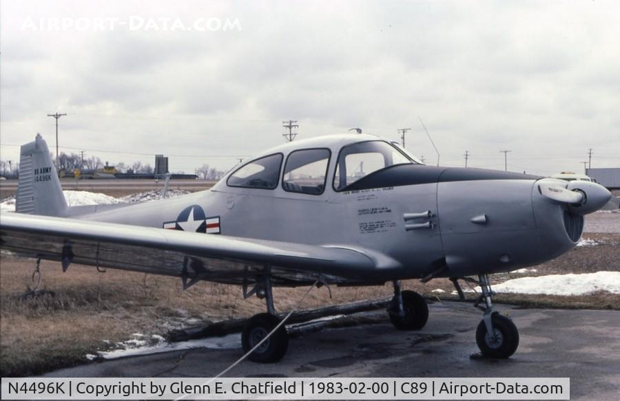 N4496K, 1948 Ryan Navion C/N NAV-4-1496, Warbird wannabe