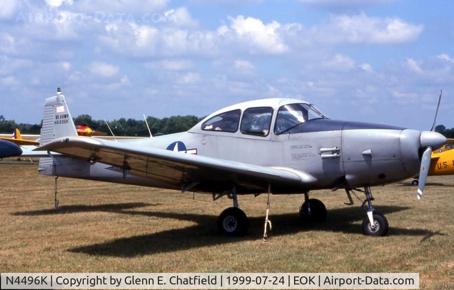 N4496K, 1948 Ryan Navion C/N NAV-4-1496, Warbird wannabe at the Liason bird fly in