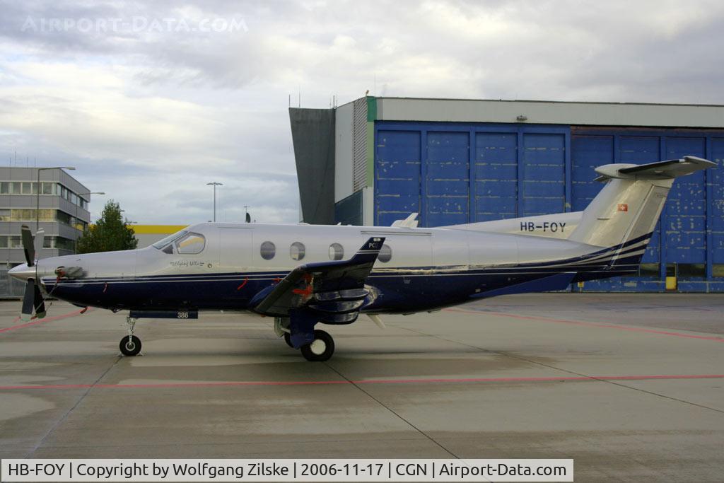 HB-FOY, 2001 Pilatus PC-12/45 C/N 386, visitor