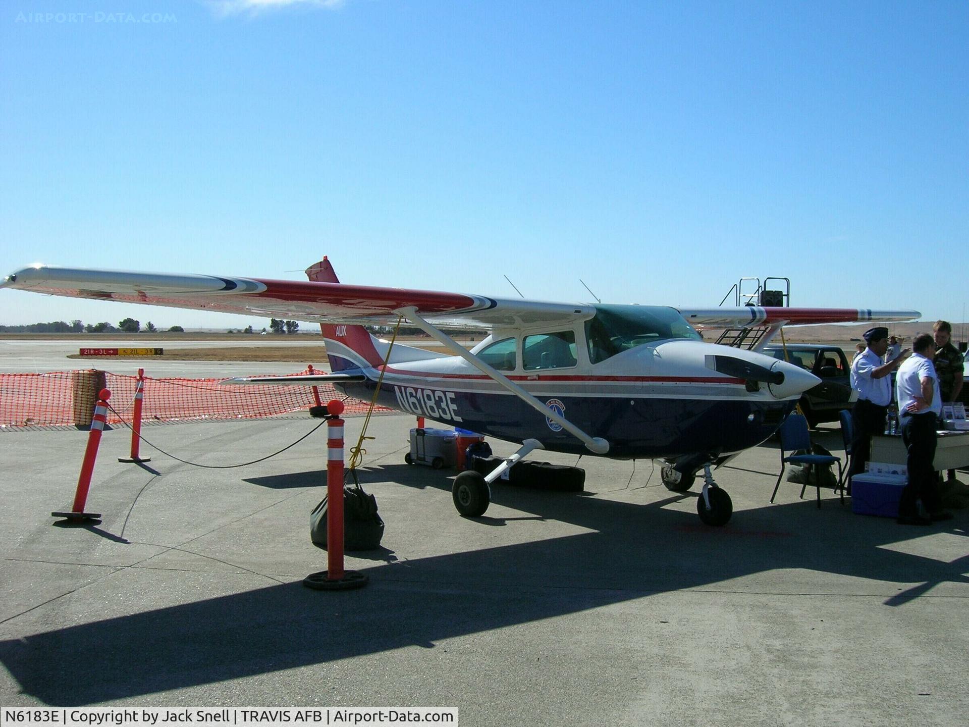 N6183E, 1983 Cessna 182R Skylane C/N 18268351, Civian Air Patrol