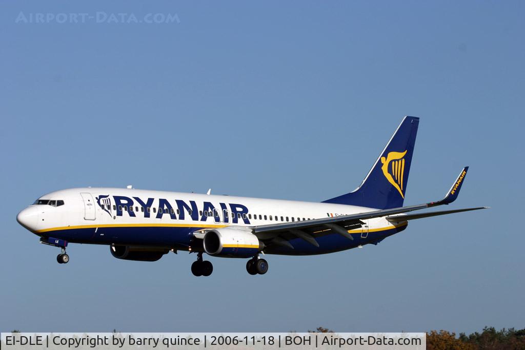 EI-DLE, 2006 Boeing 737-8AS C/N 33587, RYANAIR 737-800