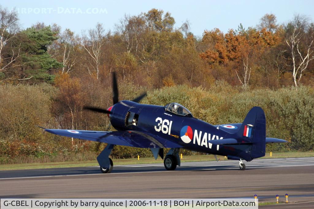 G-CBEL, 1953 Hawker Fury FB11 C/N 37539, HAWKER FURY FB11