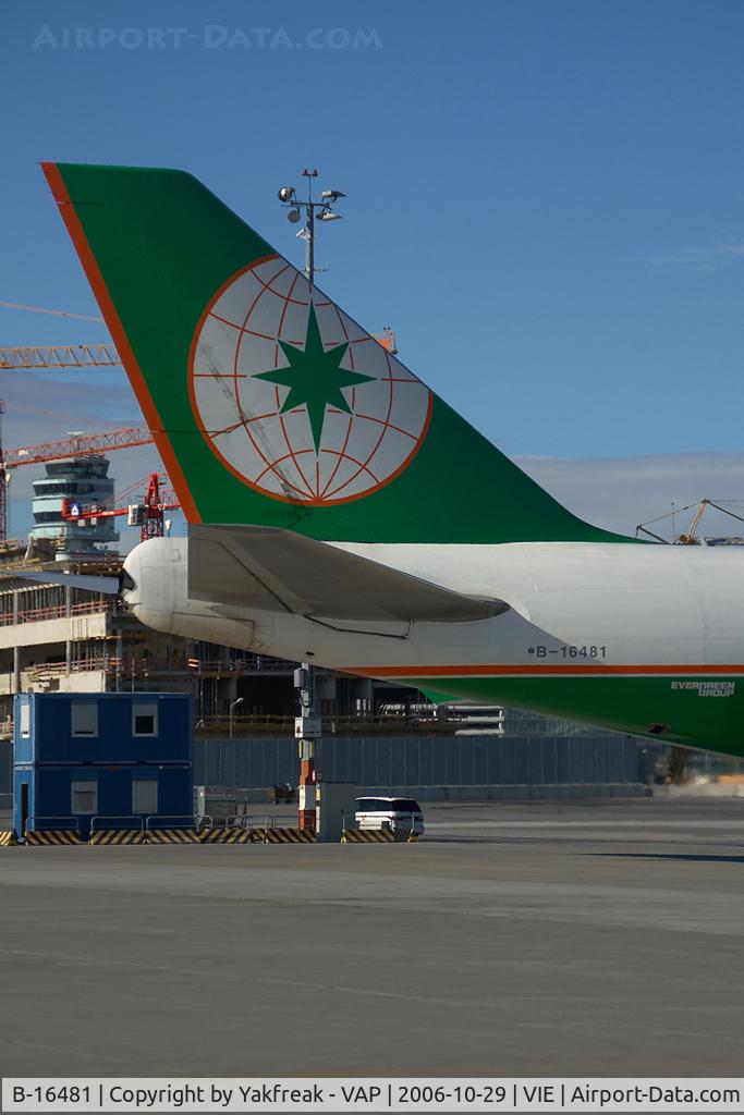 B-16481, Boeing 747-45EF (SCD) C/N 30607, Eva Air Boeing 747-400F