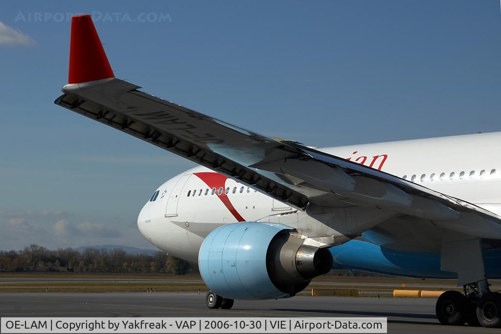 OE-LAM, 1998 Airbus A330-223 C/N 223, Austrian Airlines Airbus 330-200