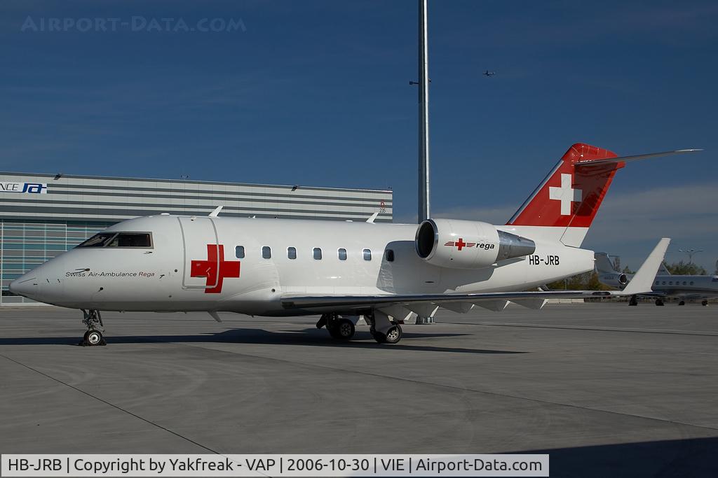 HB-JRB, 2002 Bombardier Challenger 604 (CL-600-2B16) C/N 5530, Canadair CL604 Challanger Swiss Air Ambulance