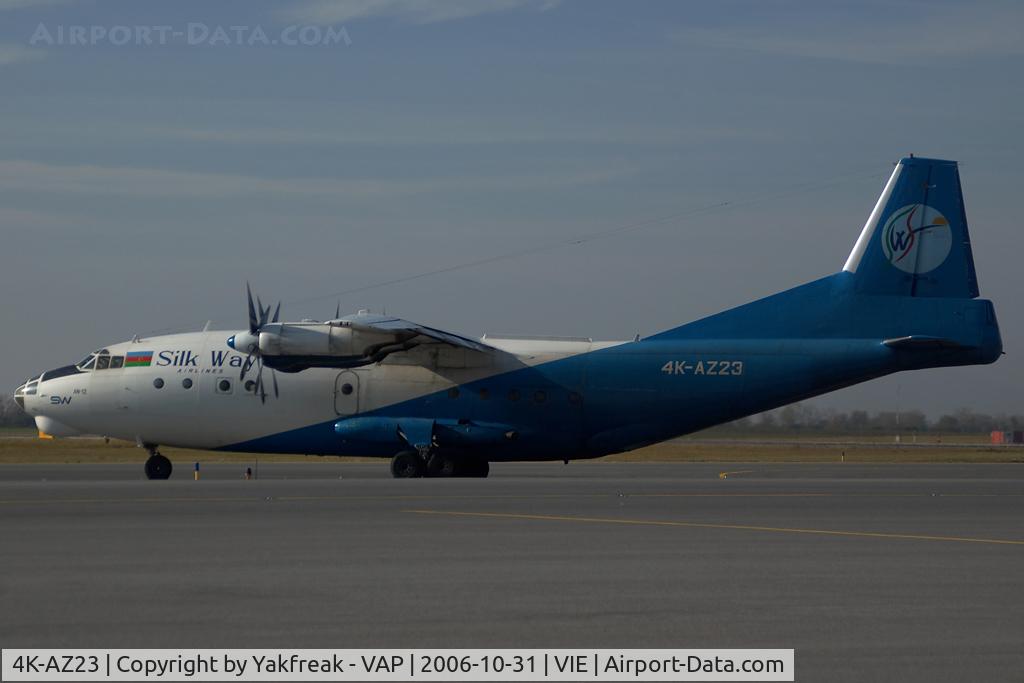4K-AZ23, Antonov An-12BP C/N 8345605, Sikway Antonov 12