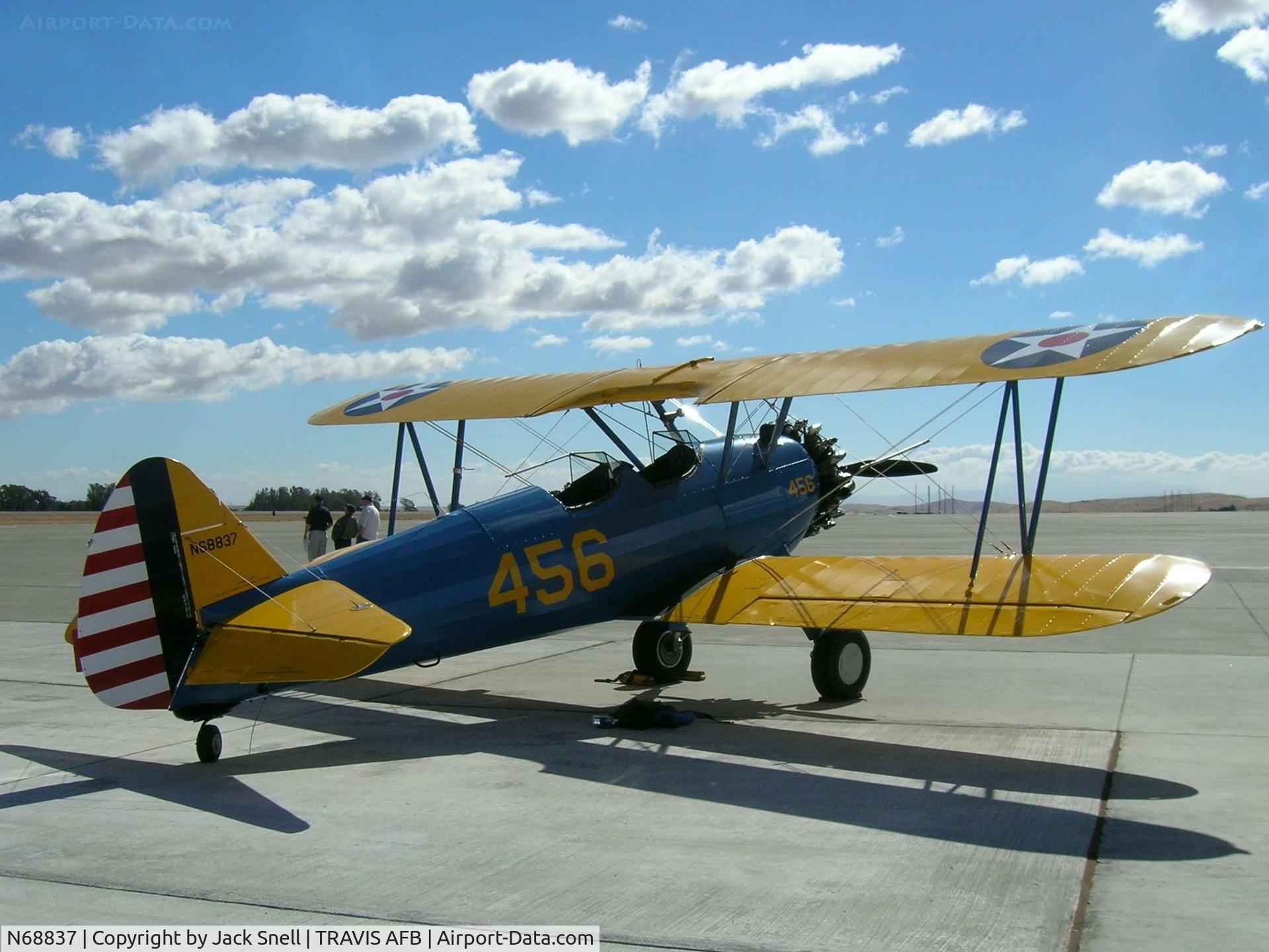 N68837, 1942 Boeing B75N1 C/N 75-8233, Taken at the 2005 Travis Air Show