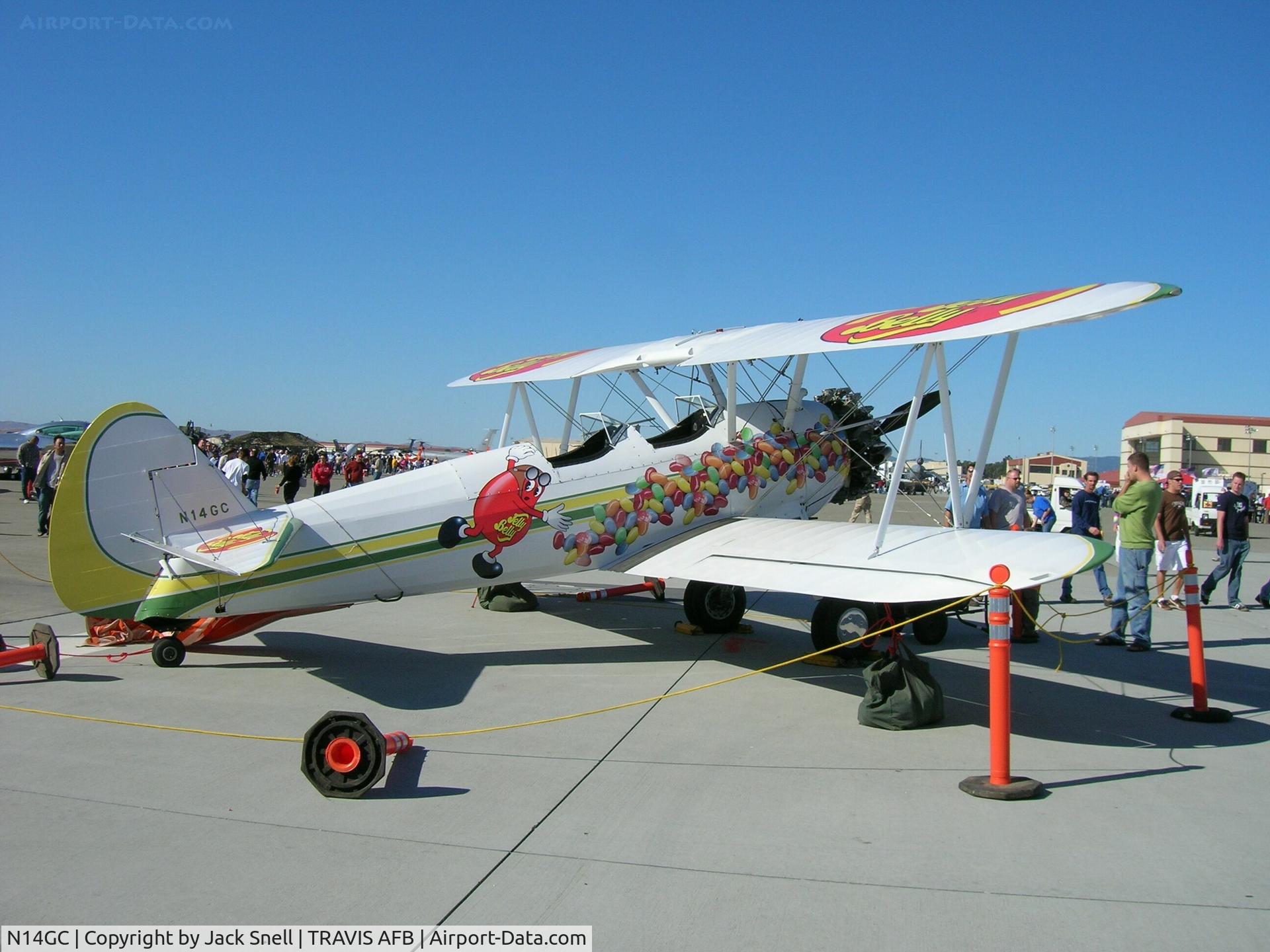 N14GC, 1941 Boeing B75N1 C/N 75-6503, Taken at the 2005 Travis Air Show