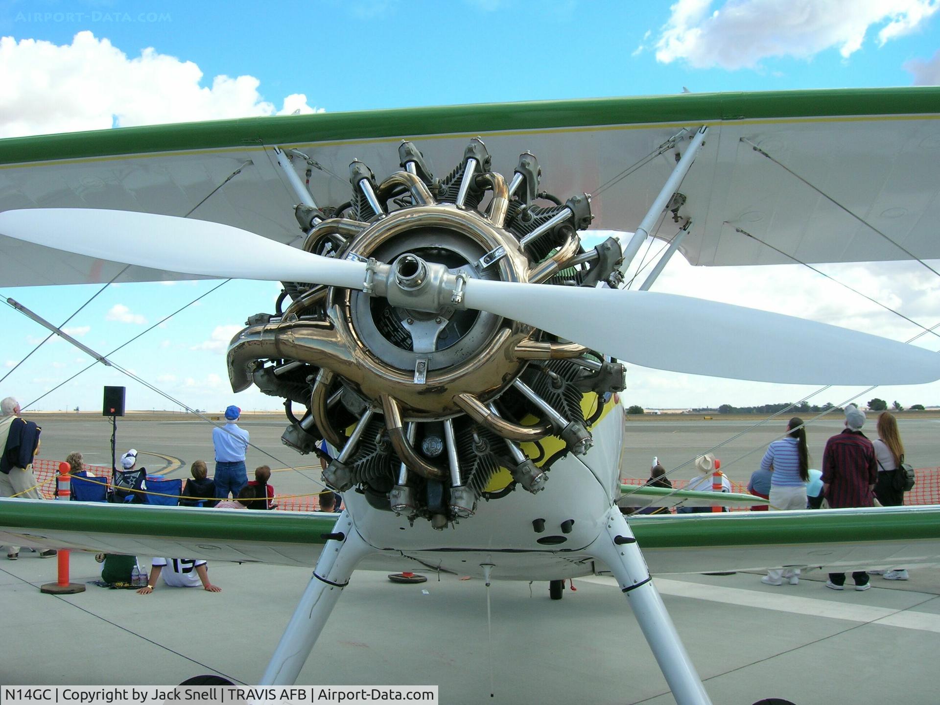 N14GC, 1941 Boeing B75N1 C/N 75-6503, Taken at the 2005 Travis Air Show