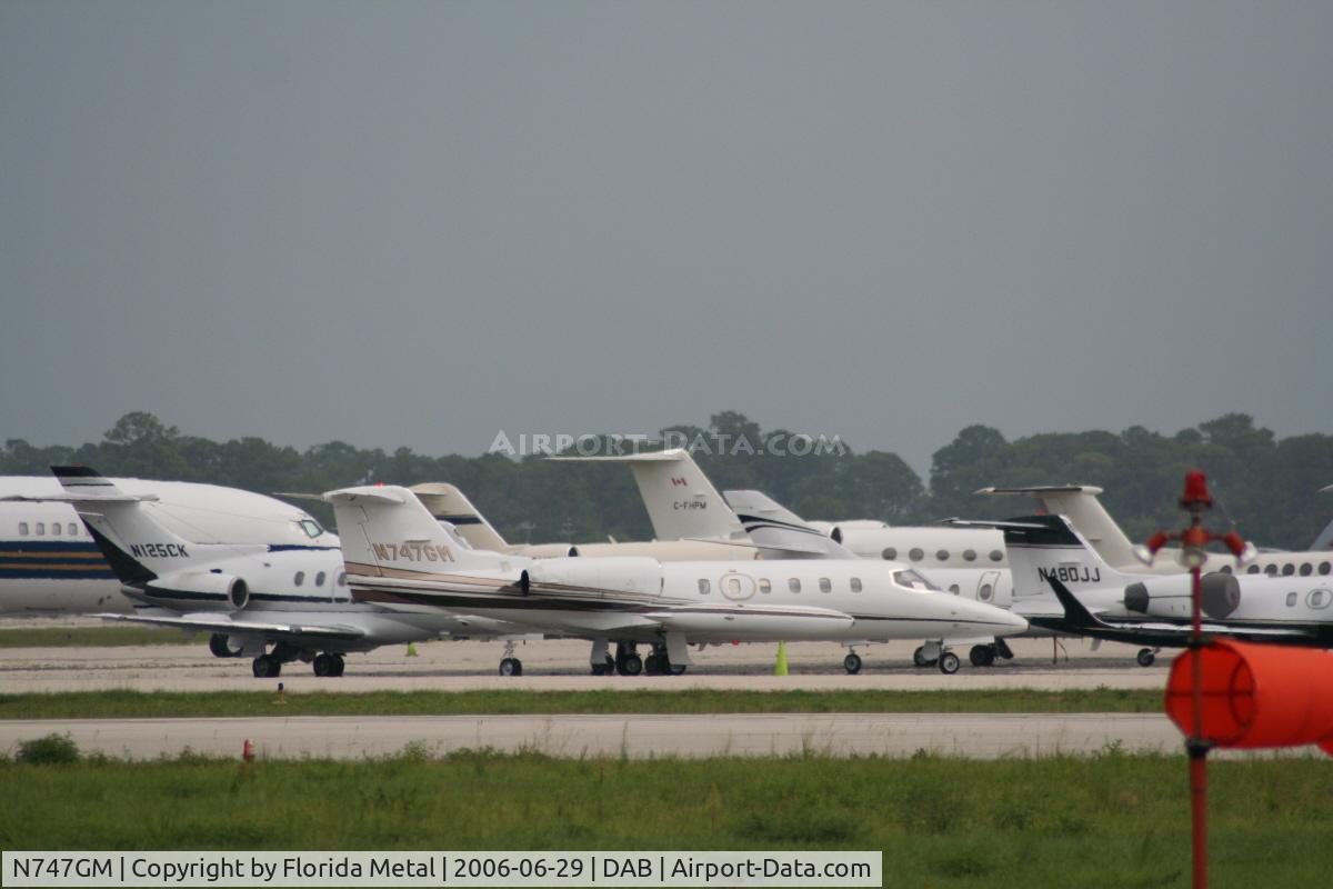 N747GM, 1980 Gates Learjet Corp. 35A C/N 308, Lear at Daytona