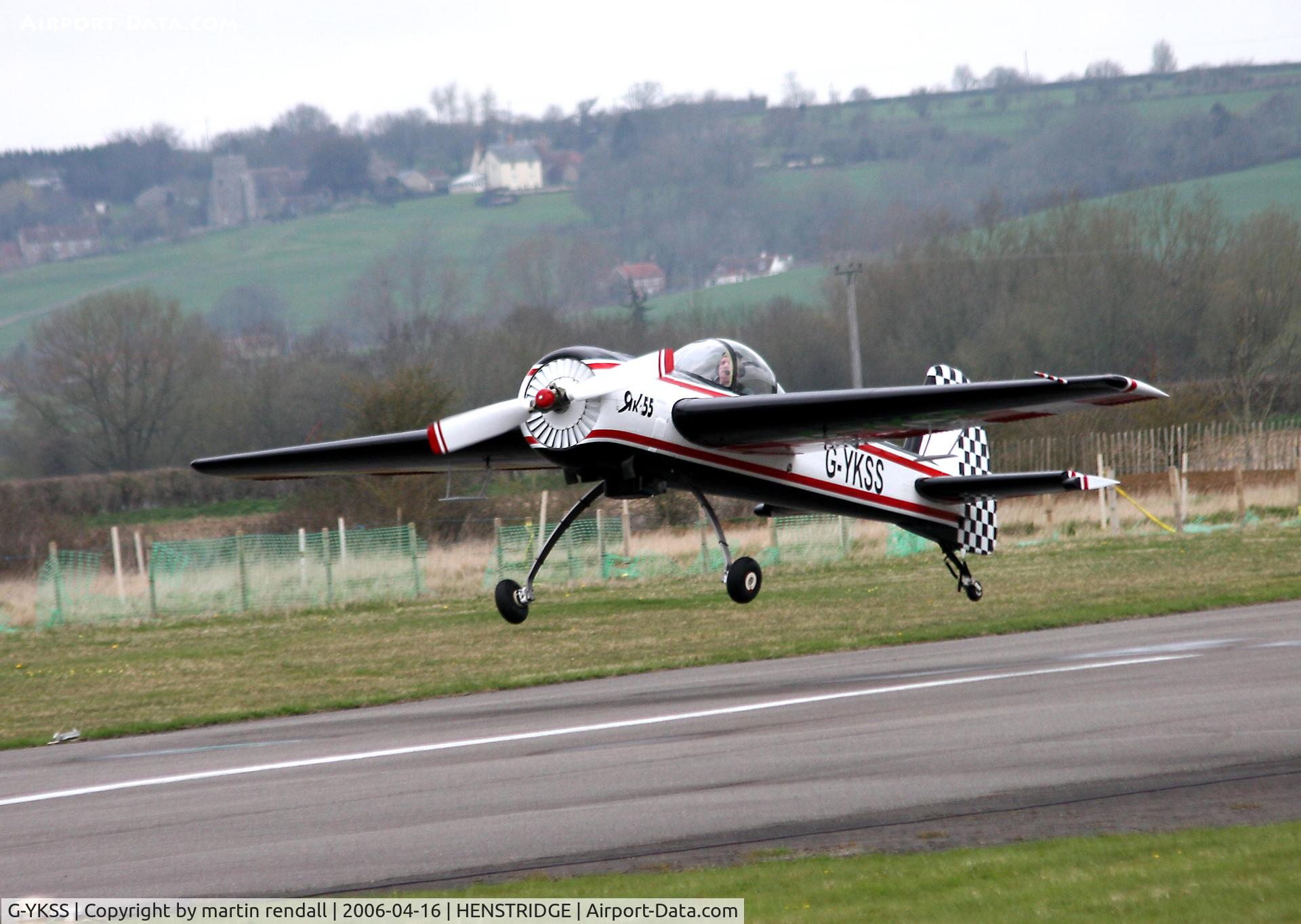 G-YKSS, 1990 Yakovlev Yak-55 C/N 901103, YAK 55