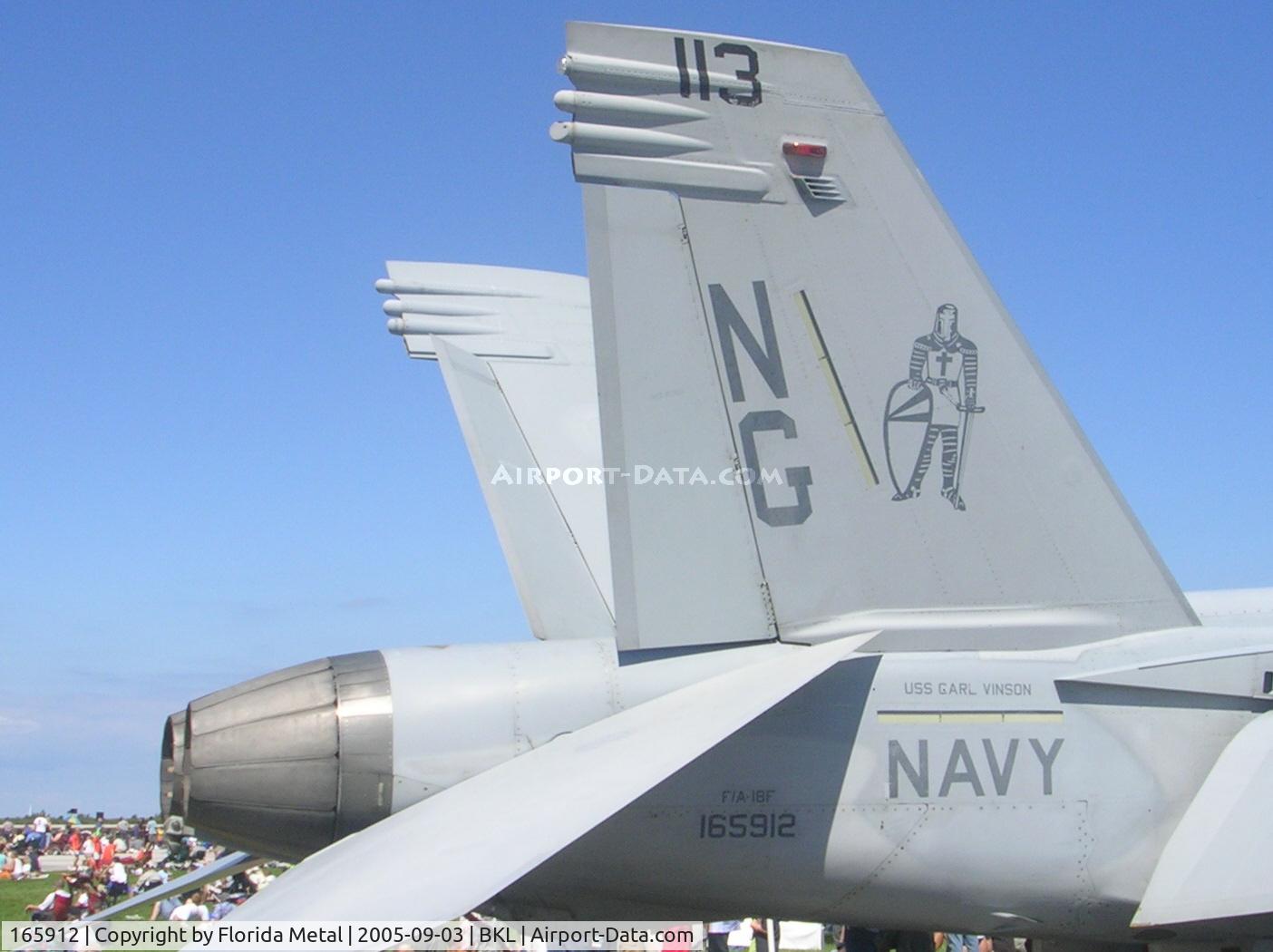 165912, Boeing F/A-18F Super Hornet C/N F058, F-18